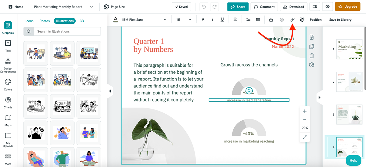 Visme vs Piktochart - Piktochart's animation and interactivity