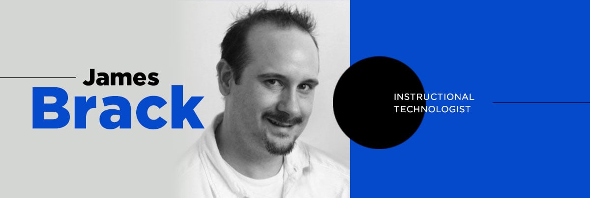 visme case study - james brack, instructional technologist