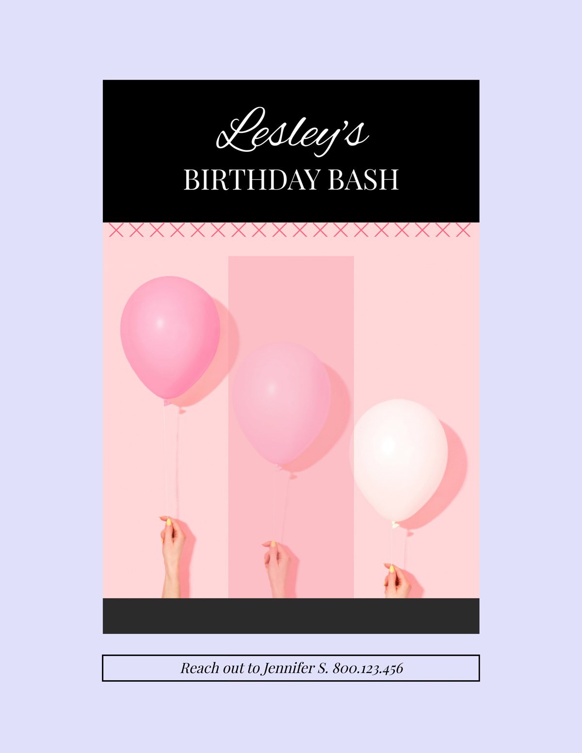 flyer templates - birthday bash event