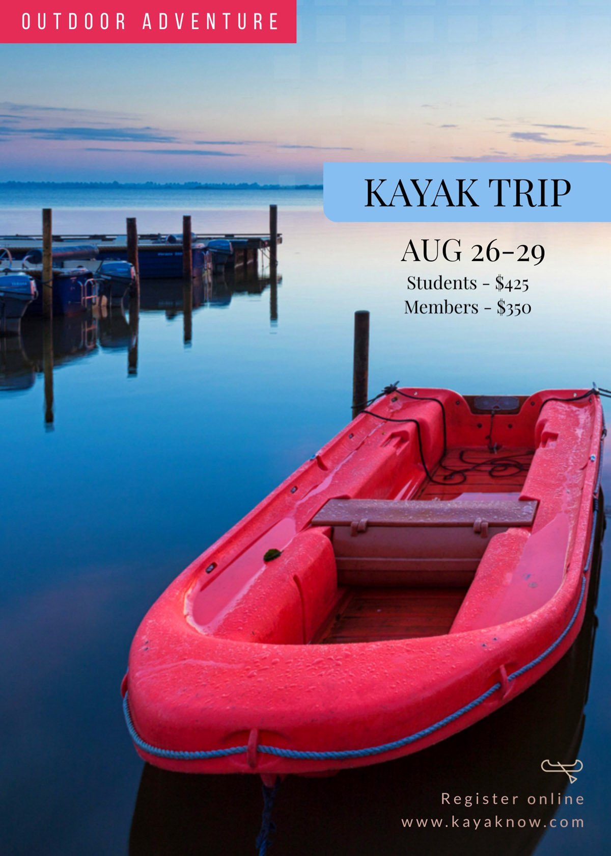 flyer templates - outdoor adventure