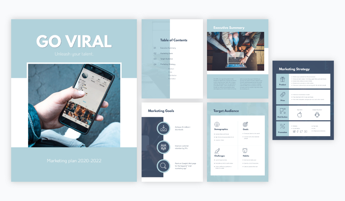 referral marketing - plan template