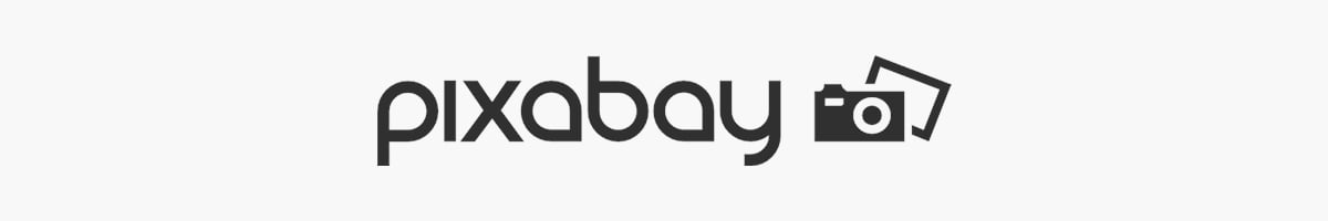 free stock photos - pixabay logo