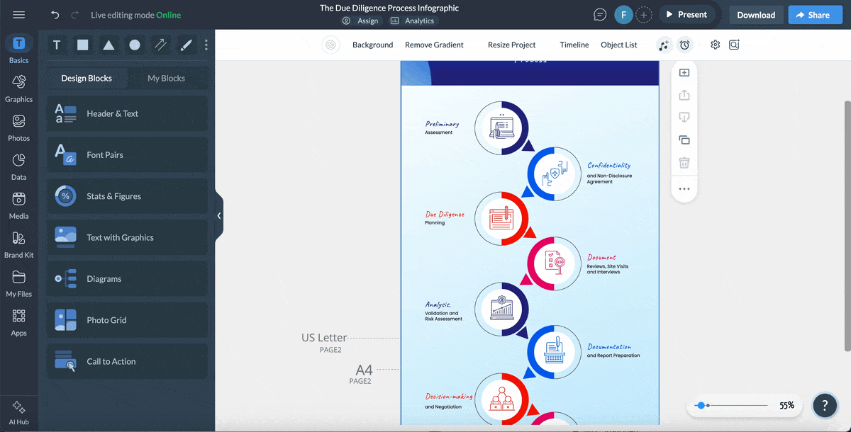 customize the visual look of your icon