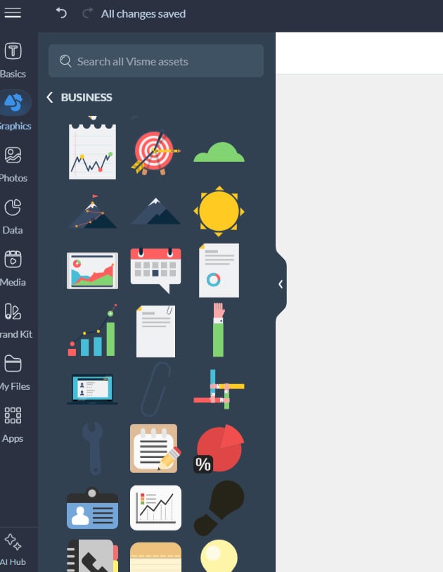 infographic icons - Business Icons in Visme