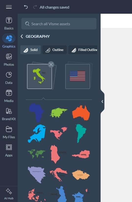 infographic icons - Finance Icons in Visme