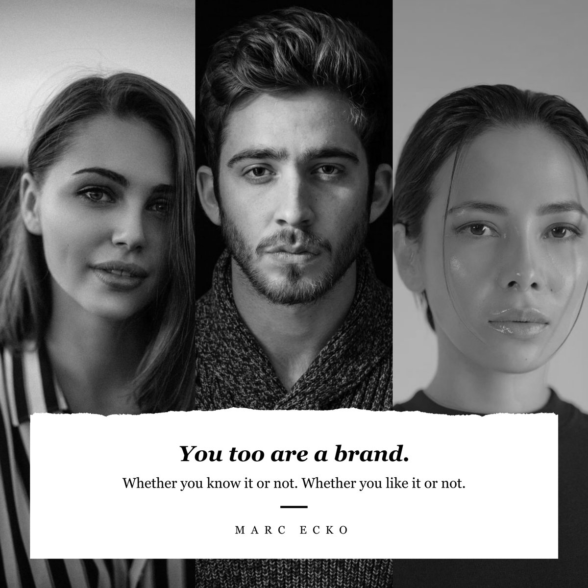 A quote about branding by Marc Ecko.