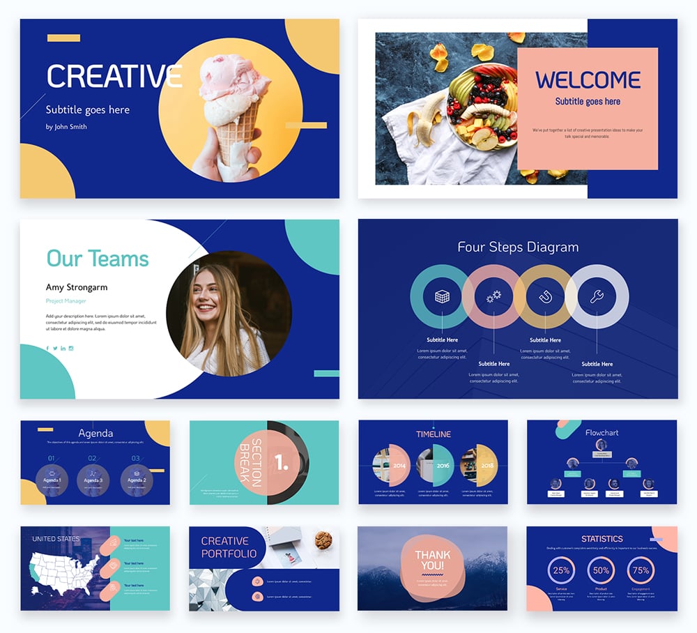 presentation theme design