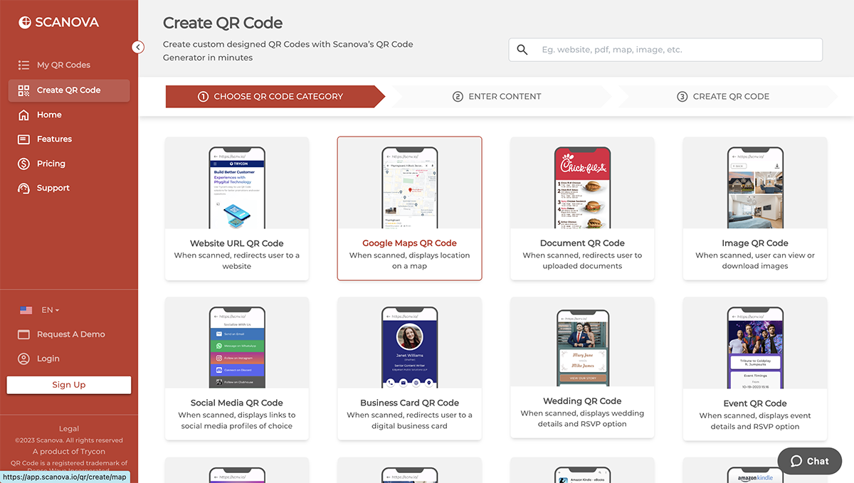 QR Code Generator - Scanova