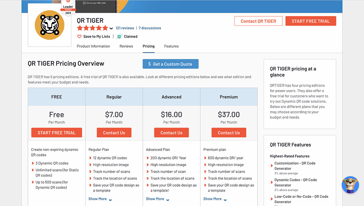 QR Code Generator - QRTIger