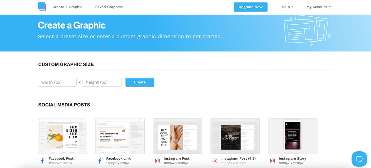 best adobe express alternatives - Snappa