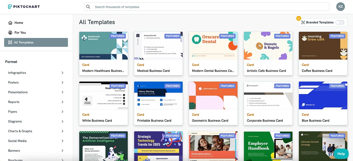 best adobe express alternatives - Piktochart