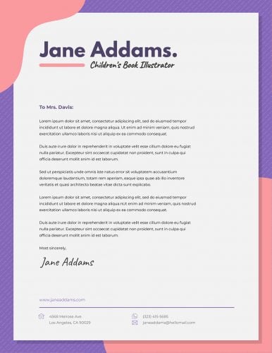 30 Business Letter Templates & Examples for Various Purposes