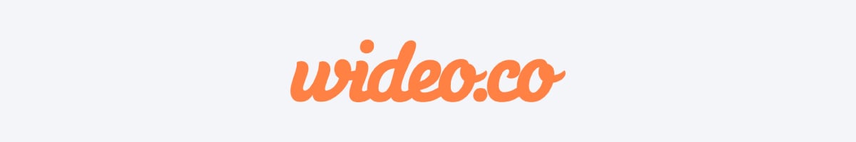 The Wideo logo.