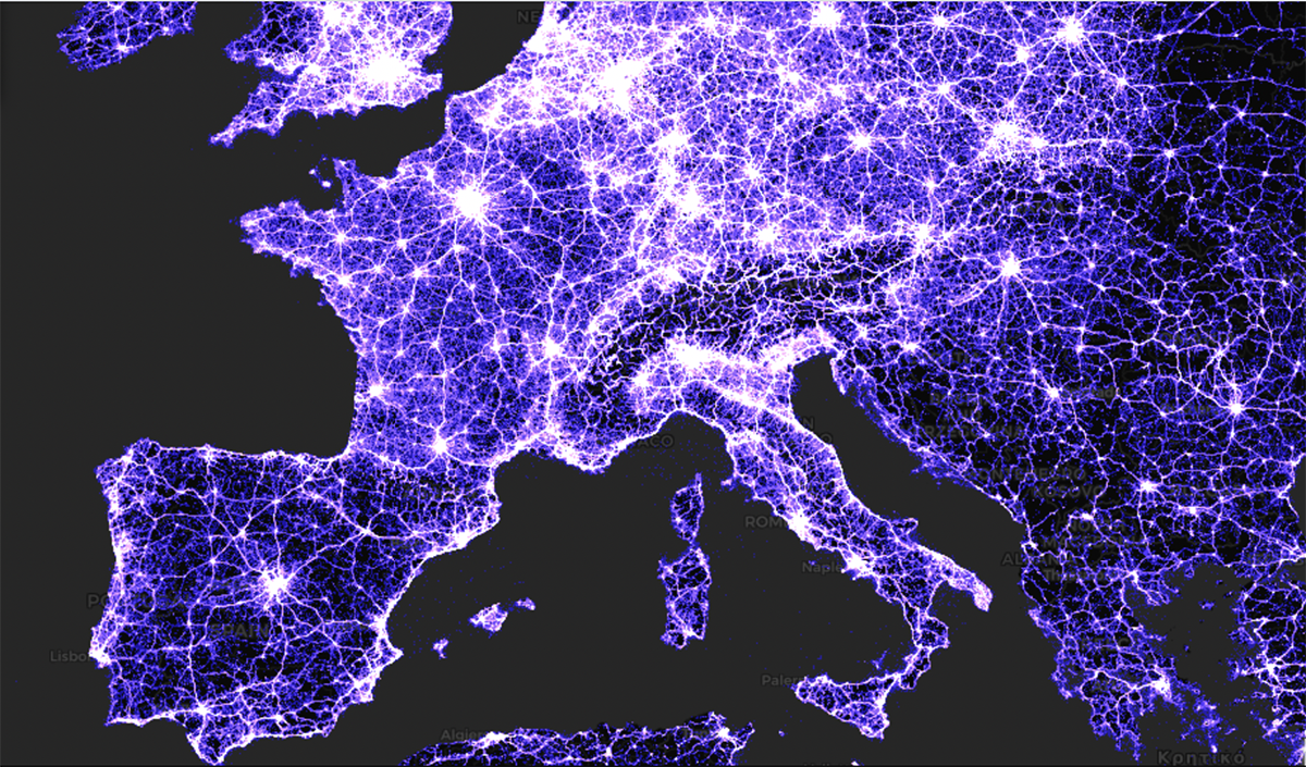 New World Population Cartogram – National Geographic Education Blog