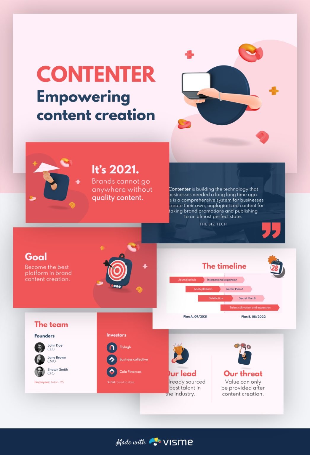 35 Best Pitch Decks From RealLife Startups [With Templates]