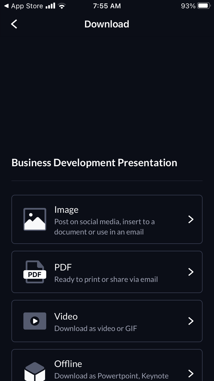 how to make a presentation without a slideshow