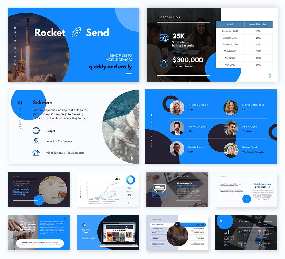 presentation theme design