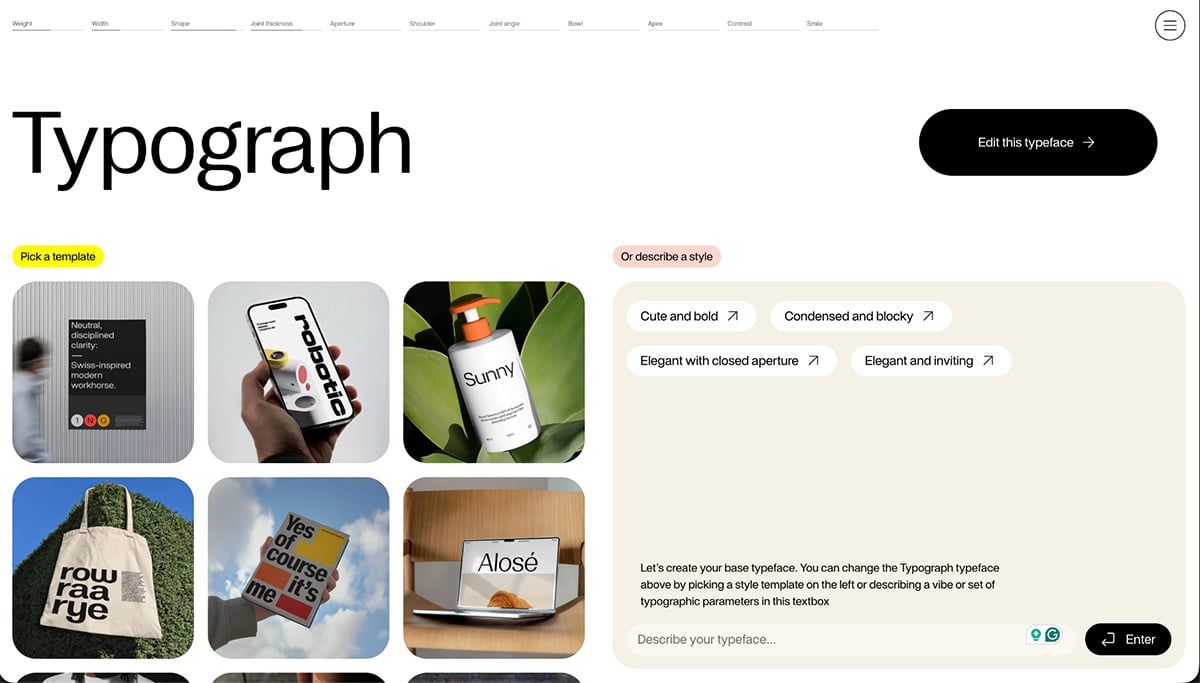 infographic fonts - typograph studio