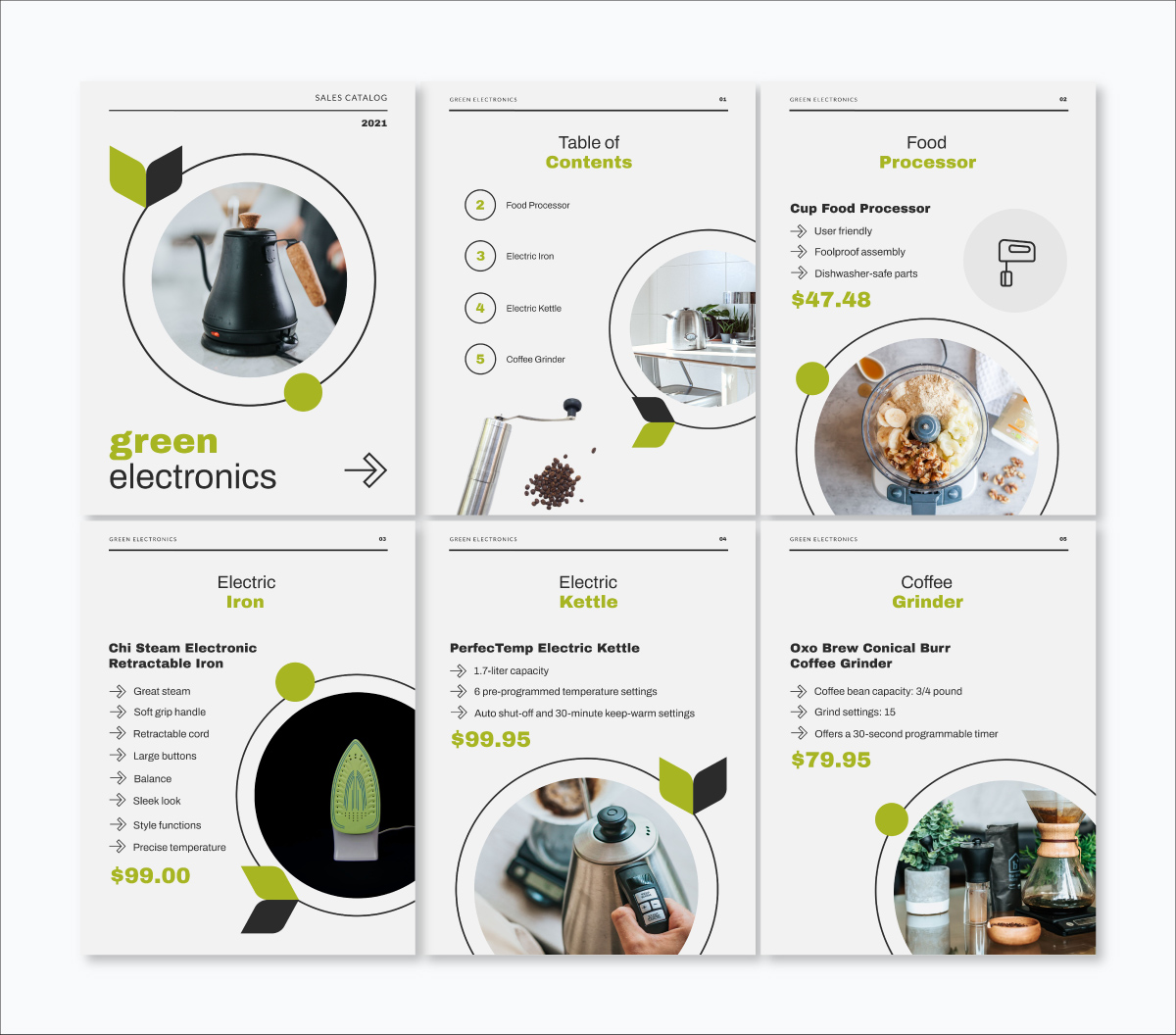 Ecommerce Product Catalog Template