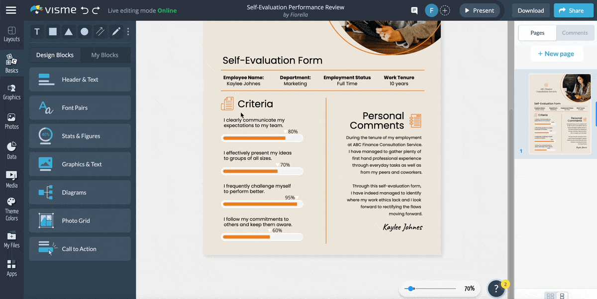 Add checklist text boxes to your onboarding material