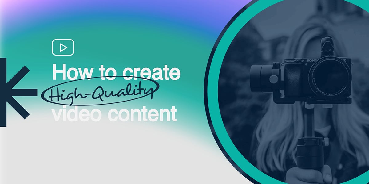 A blog header template available to customize in Visme.