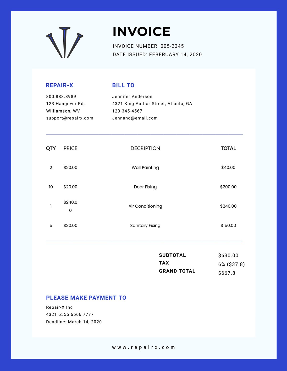 30 Invoice Templates To Use For Your Business