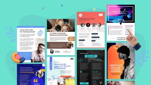 28 Modelos de comunicado de imprensa para você usar no seu próximo lançamento