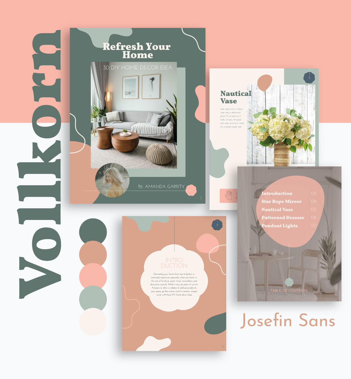 Muted Pastel Branding