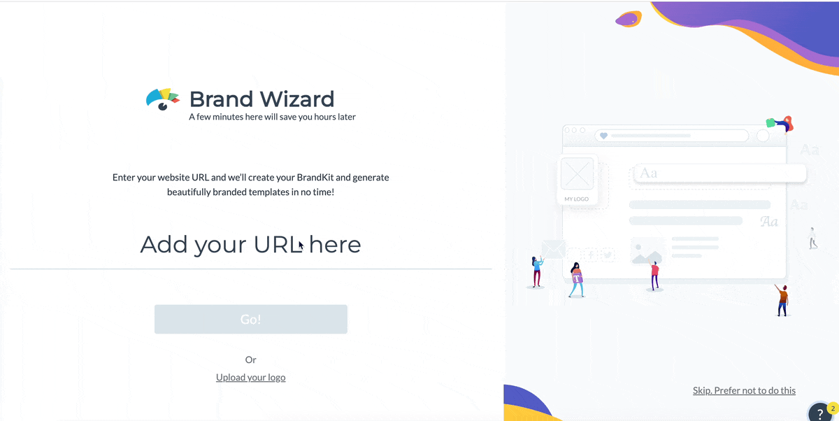 mission statement template- brand wizard