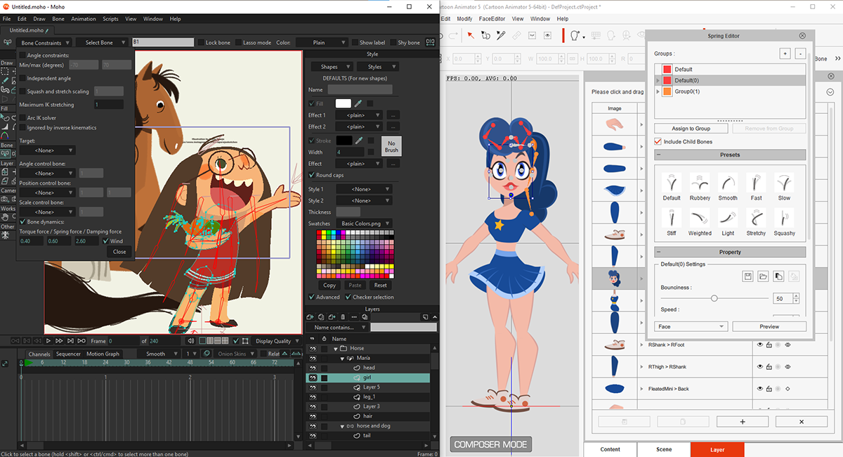 Palette Editor Panel - Synfig Animation Studio