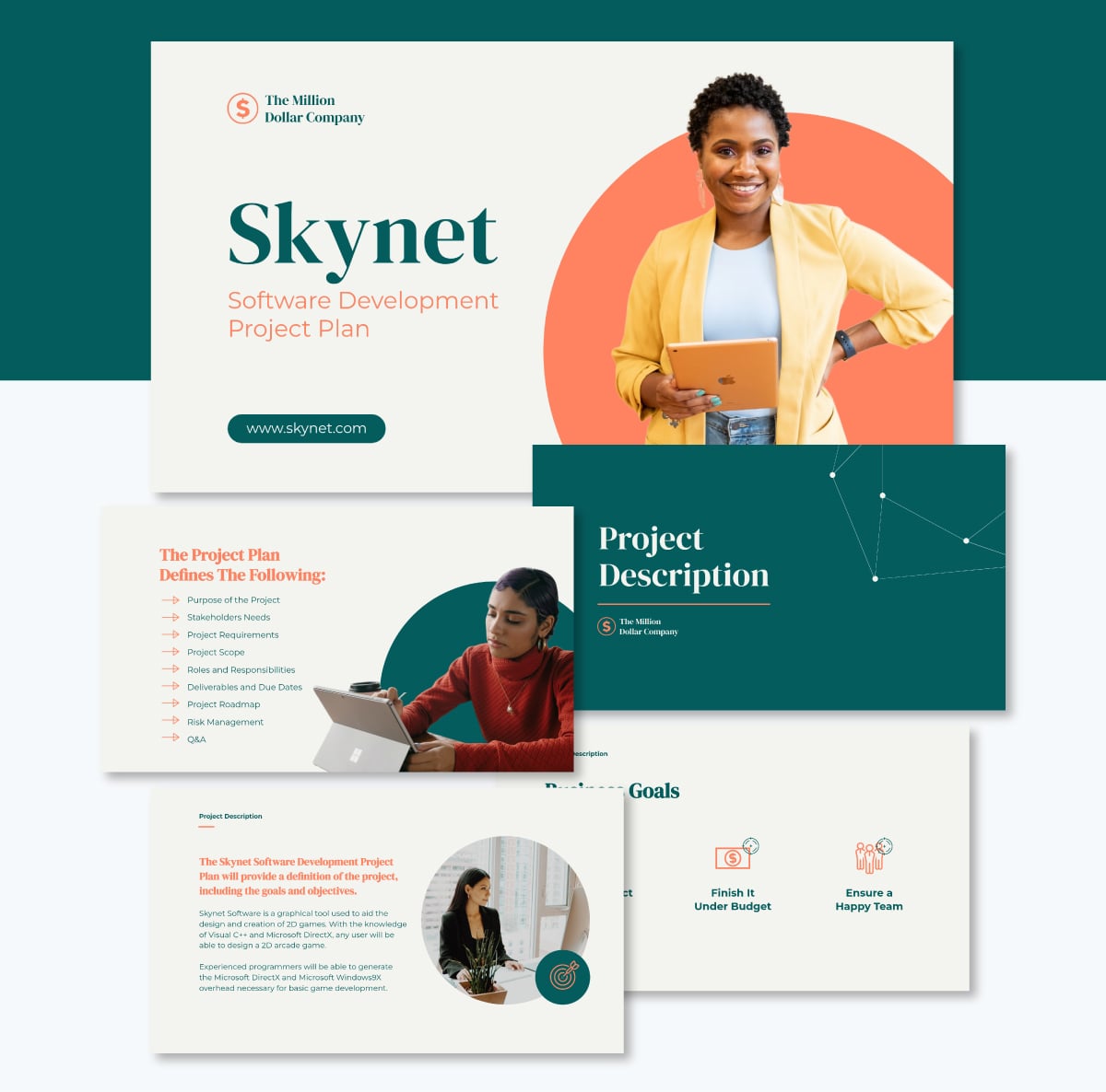 How to create a successful project presentation - Software development project plan