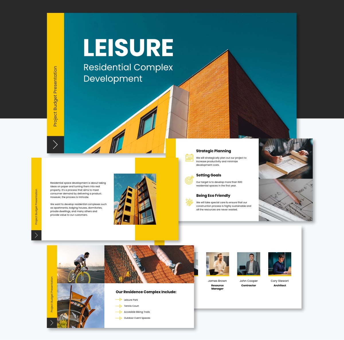 How to create a successful project presentation - Residential complex development