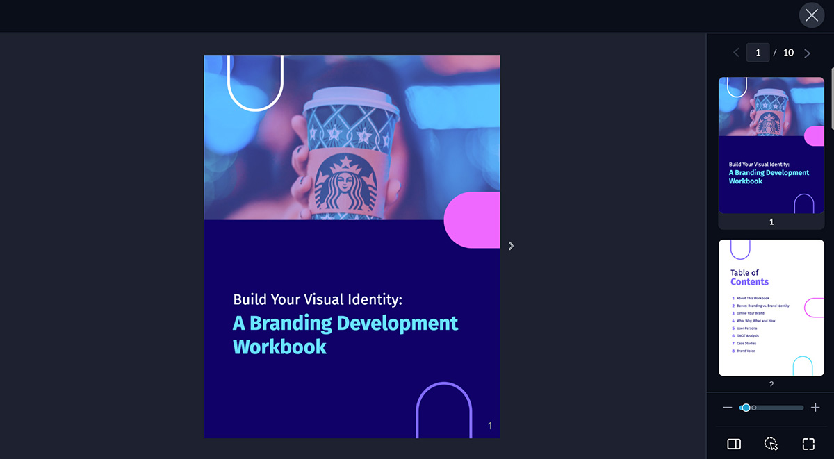 How to View & Present PDF Files in Visme