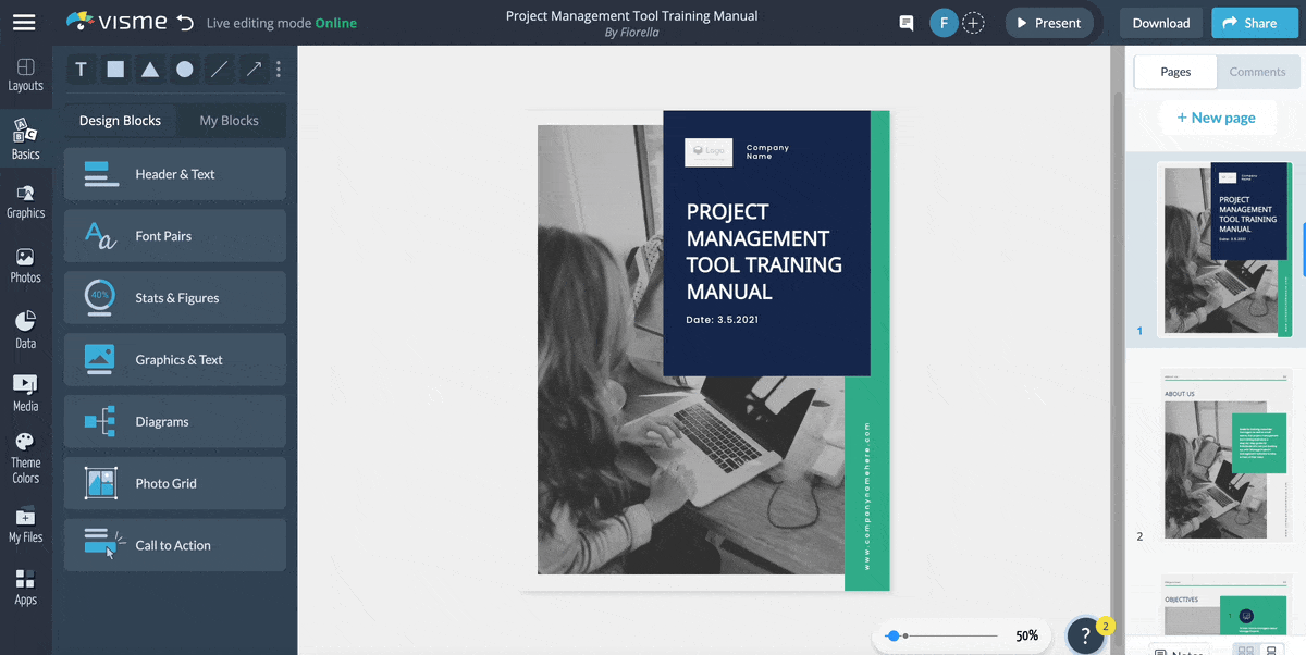SCORM Export in Visme