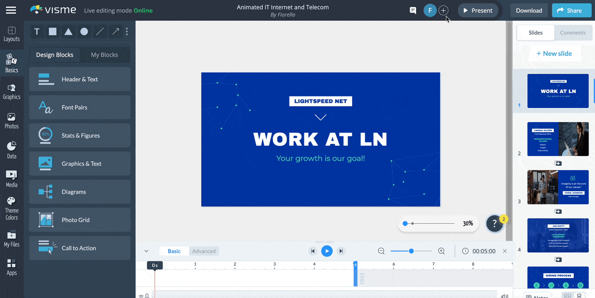recruitment video - Download and Share with Visme