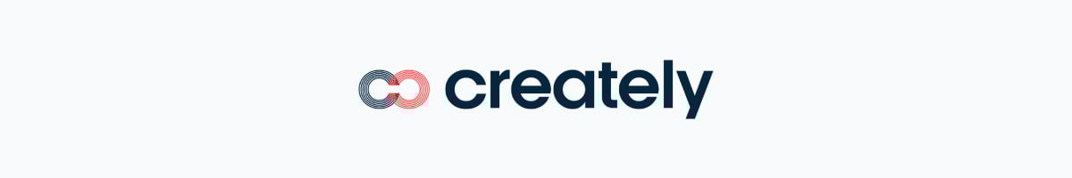 Visio alternatives - A screenshot of the Creately logo