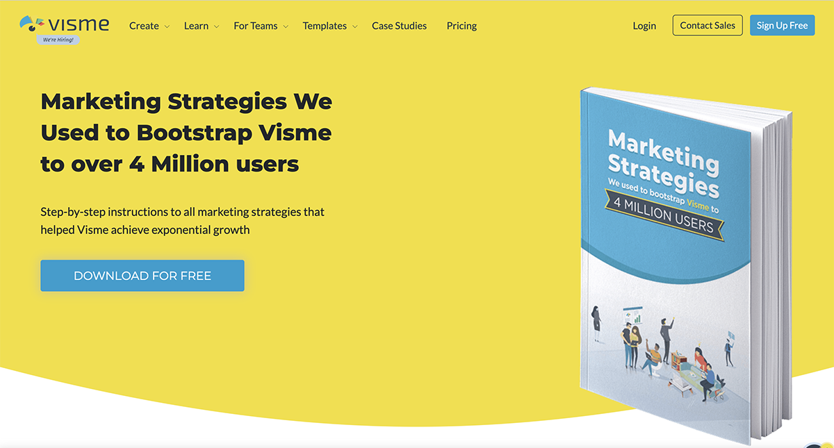 lead magnet checklist - lead magnet example from Visme