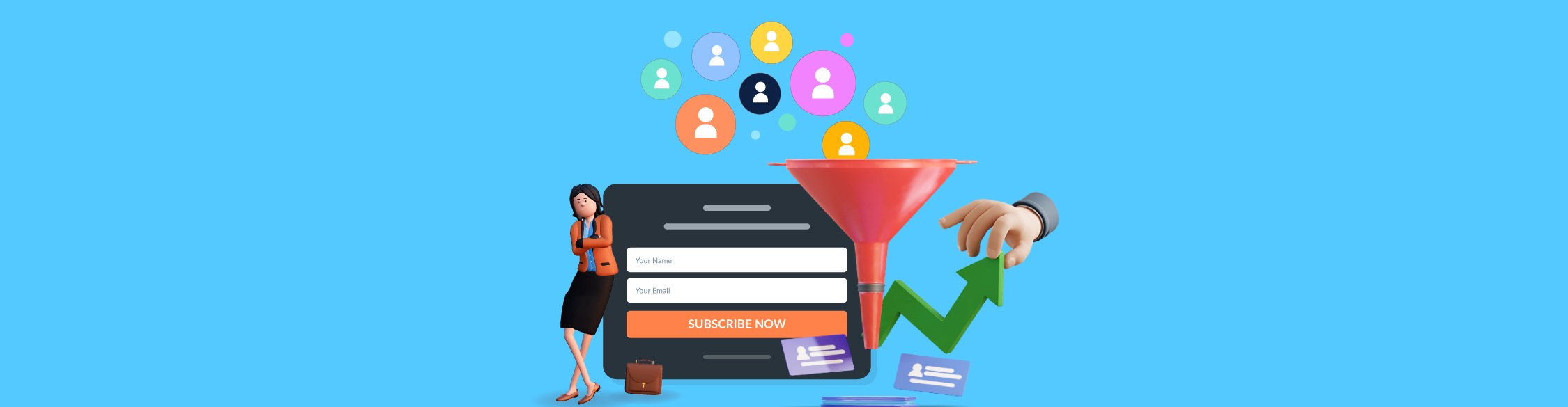 2x More Newsletter Signups with Visme’s Animated Form Builder
