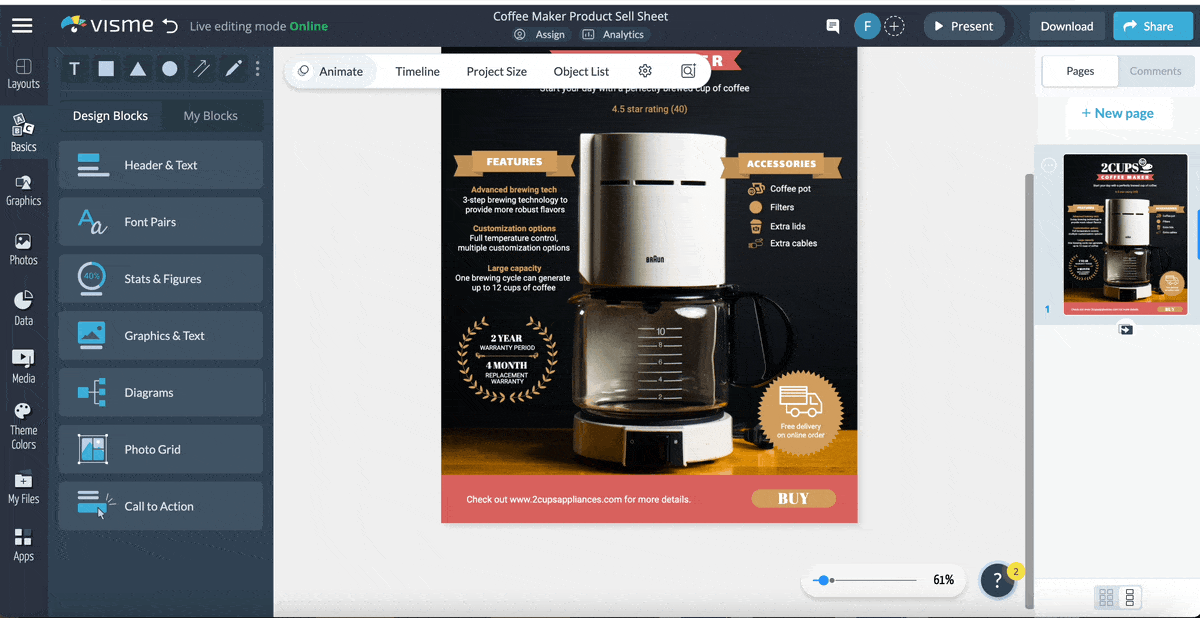 a GIF showing how to add hotspots that link to external resources