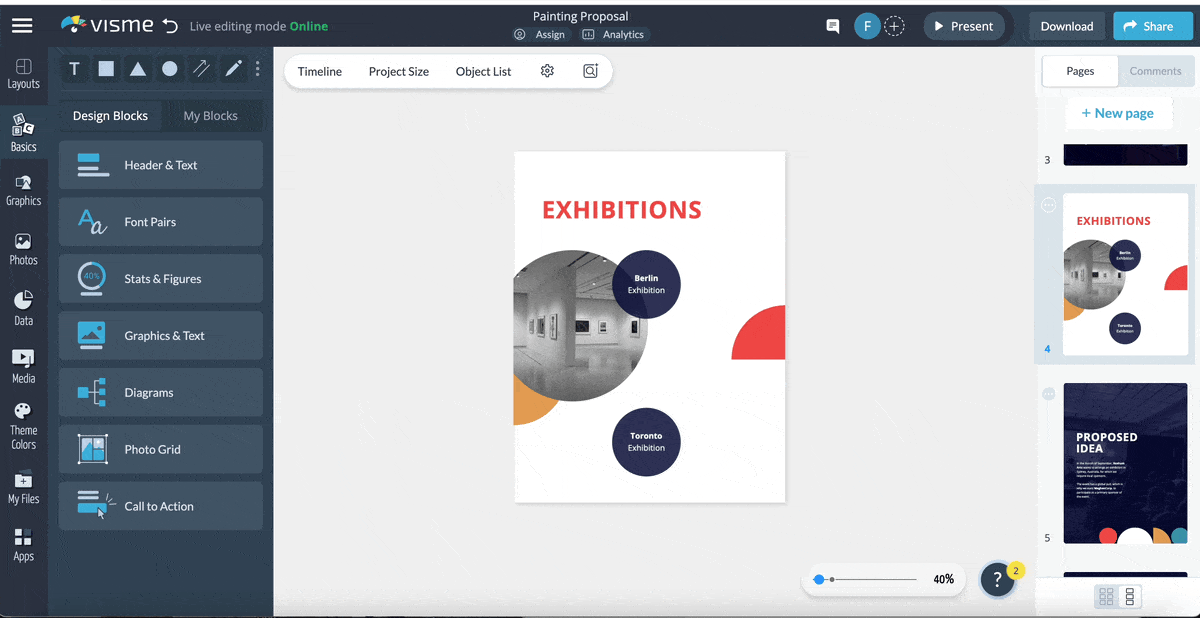 how to use Visme's AI image generator