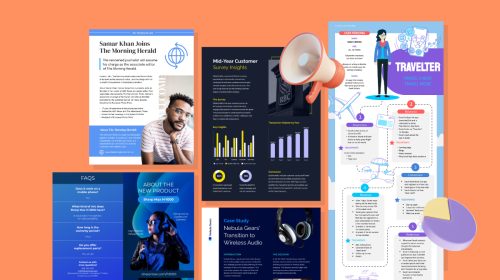18 Beautiful Marketing One Pager Templates to Add to Your Marketing Funnel