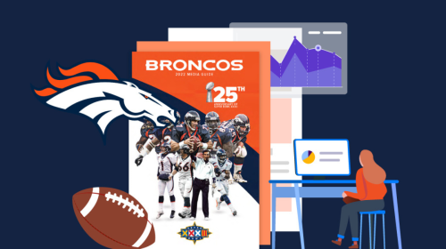 How the Denver Broncos Use Visme to Visualize Data, Execute Strategies & Wow Partners