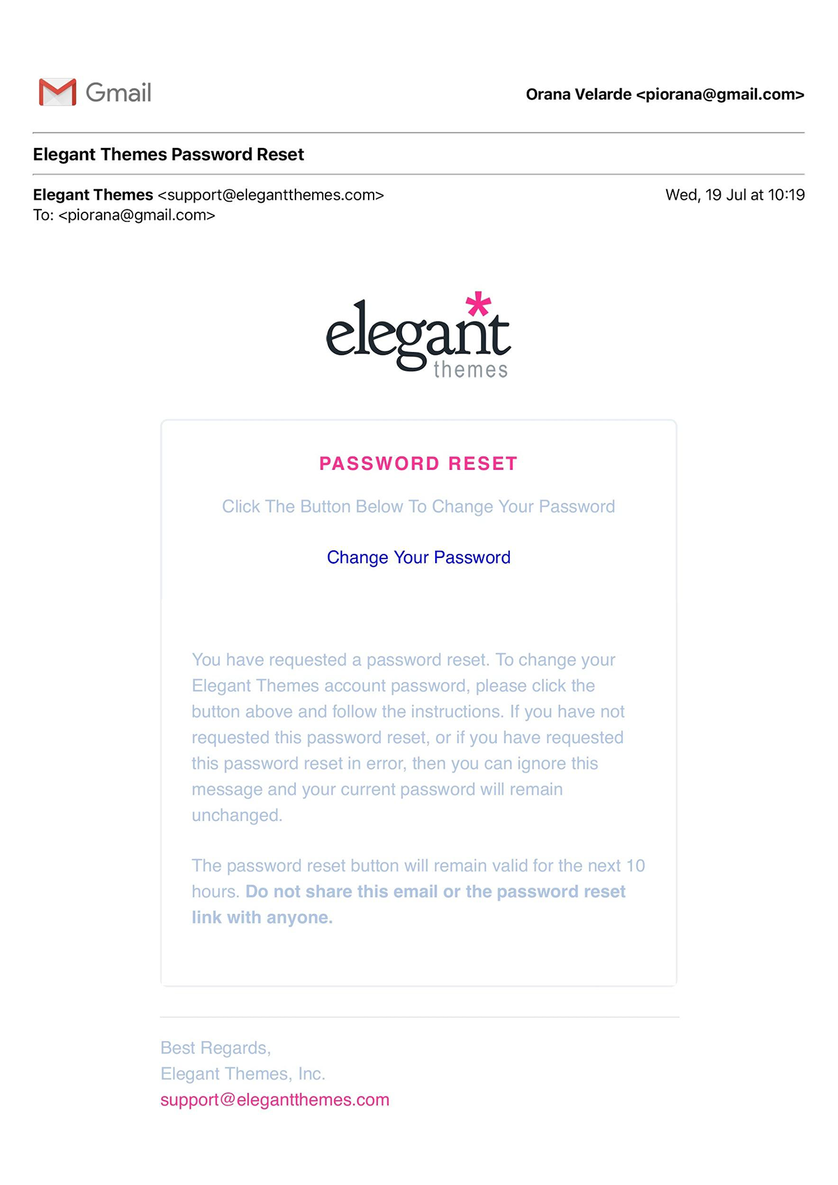 Transactional emails