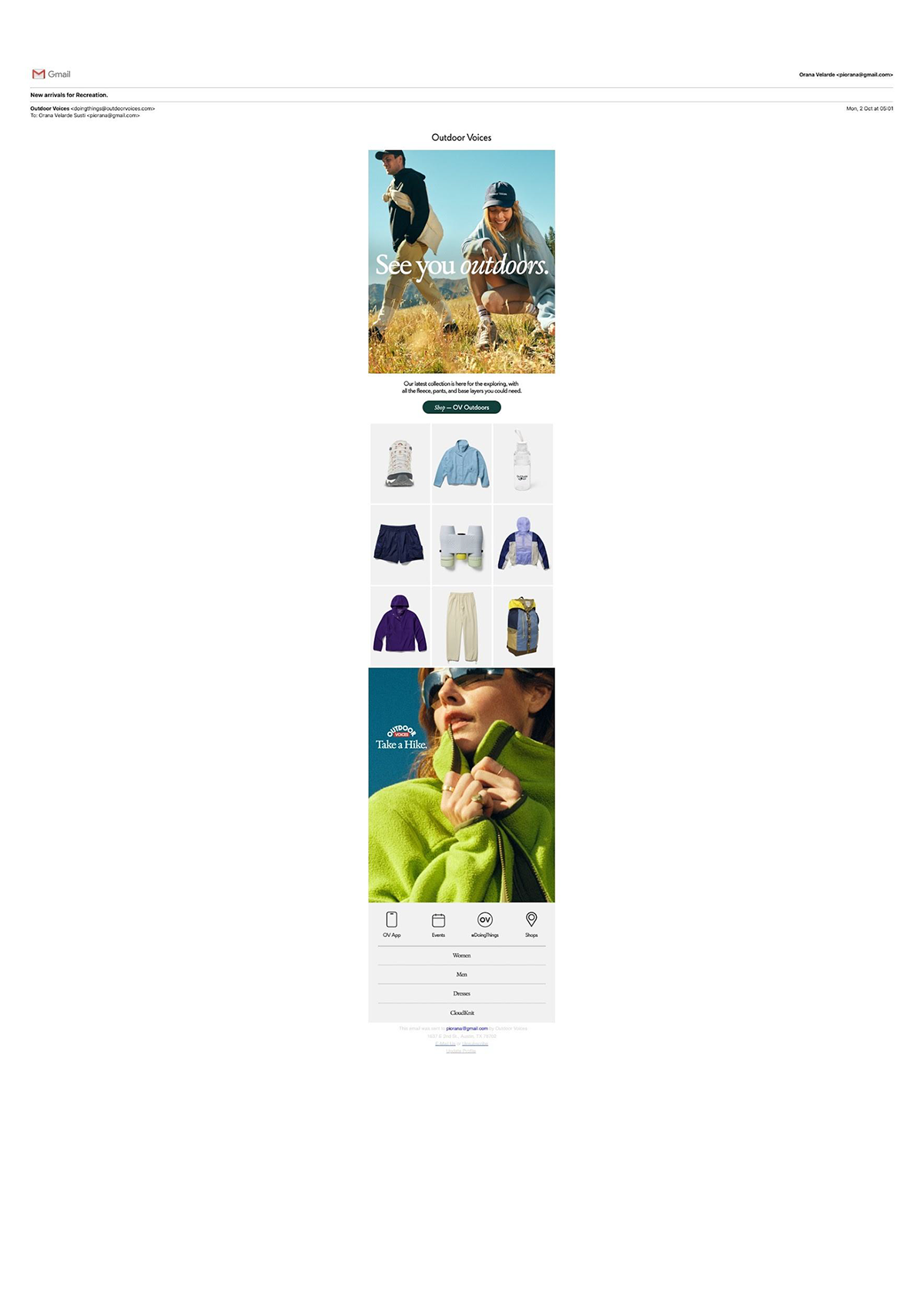 Promotional Emails
