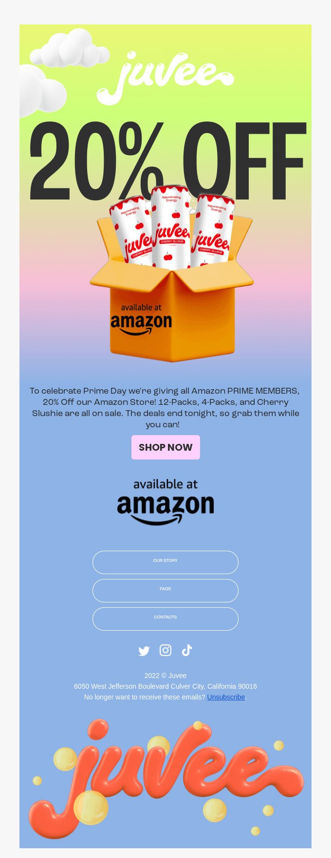 Promotional Campaign lead nurturing campaign