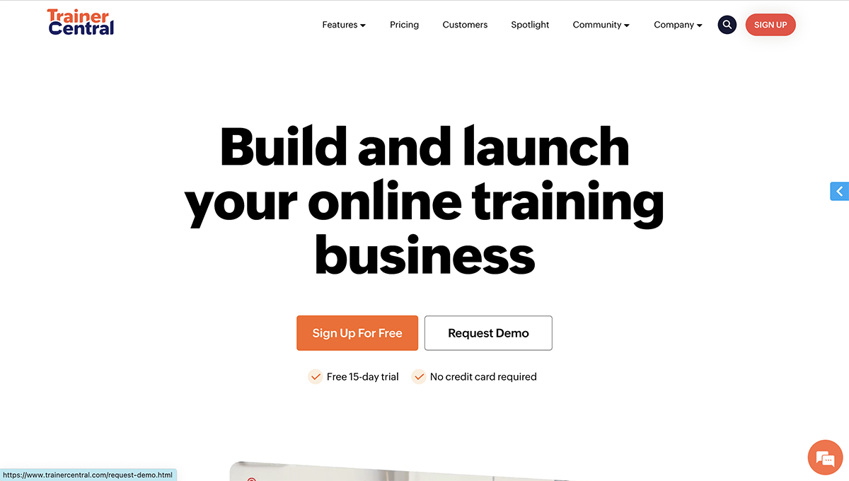hybrid learning-TrainerCentral home page