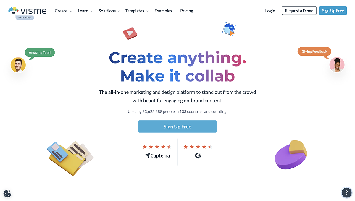 sales enablement tools Visme