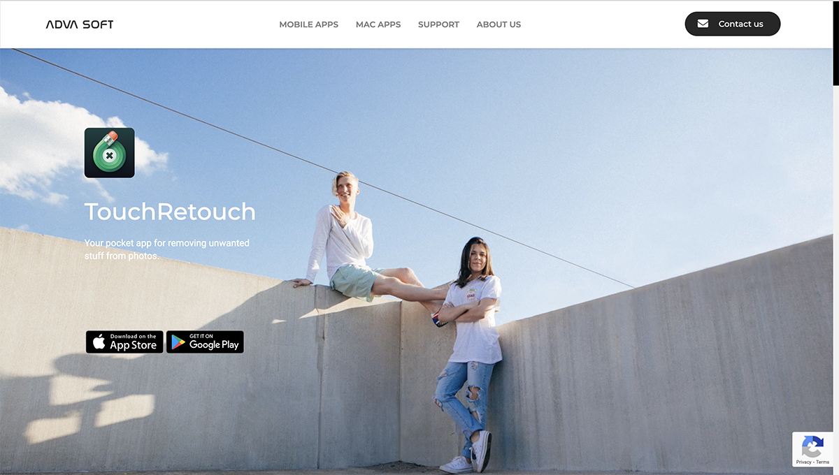 How to Remove Something From a Picture - TouchRetouch home page