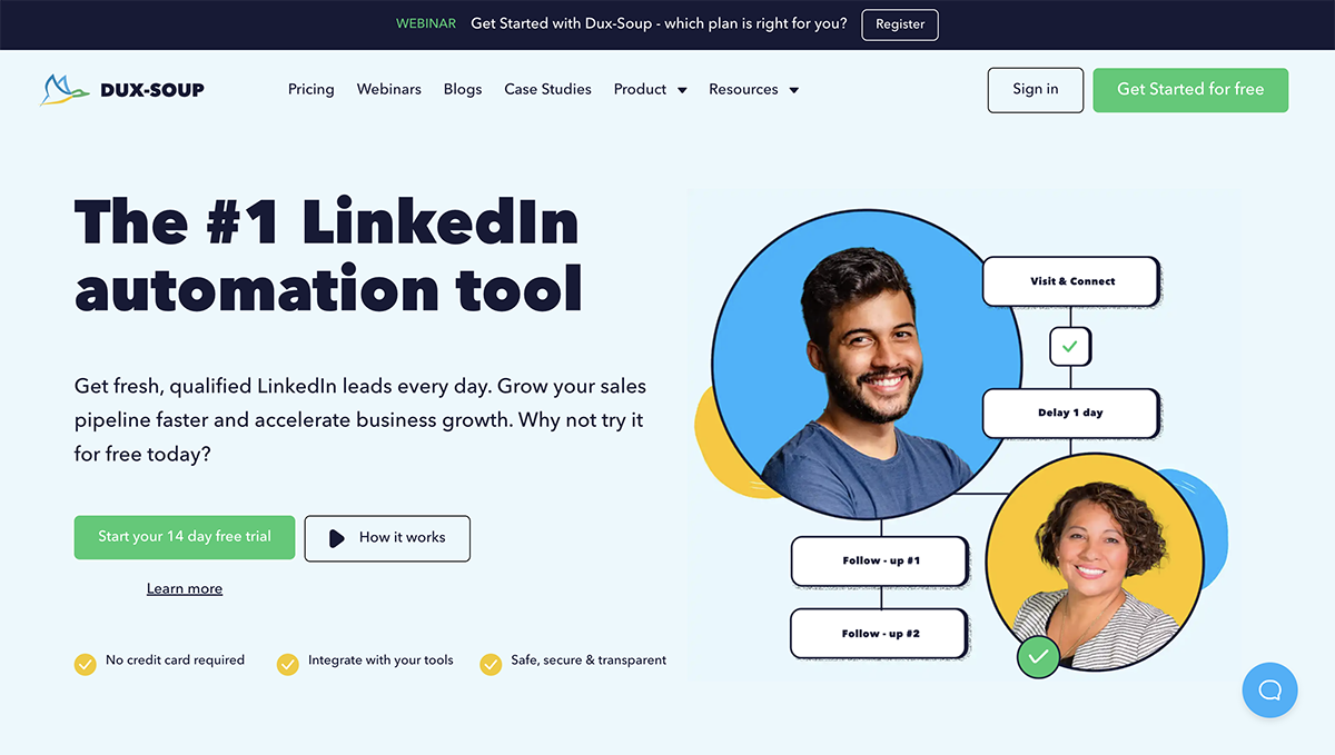 Linkedin Lead Generation - Dux-Soup