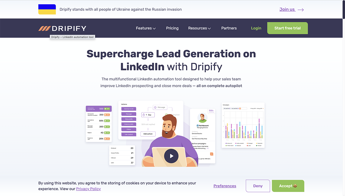 Linkedin Lead Generation - Dripify